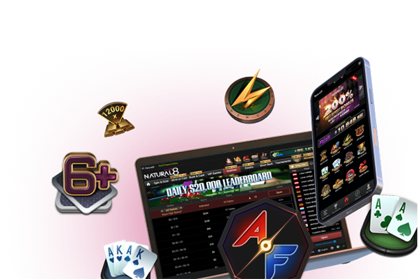 natural8 poker games and icons