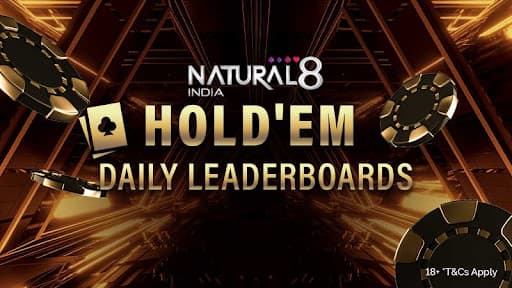 Natural8 India Hold’em Daily Leaderboards