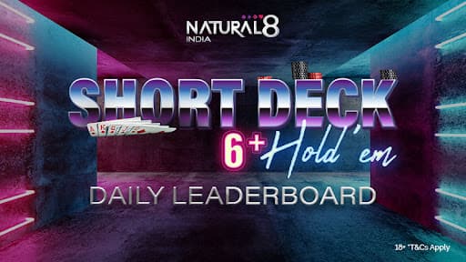 Natural8 India Short Deck Daily Leaderboard